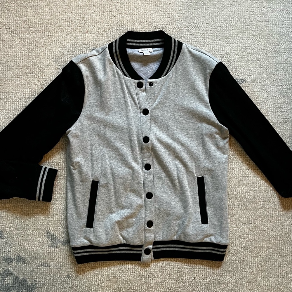 Splendid Model Soft Varsity Jacket XS